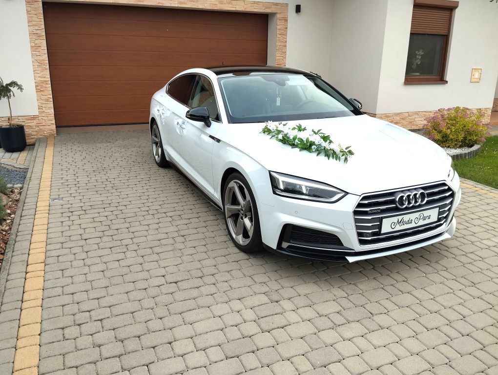 Auto do ślubu Audi A5 S line