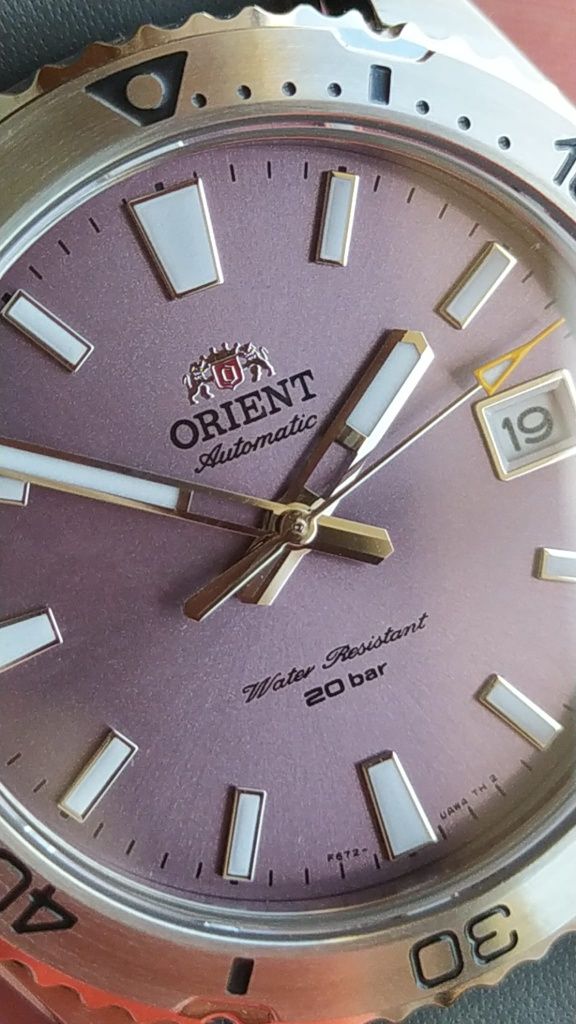 *NOVO* Orient Sports Automatico  RA-AC0Q07V (Safira, 39,9 mm)