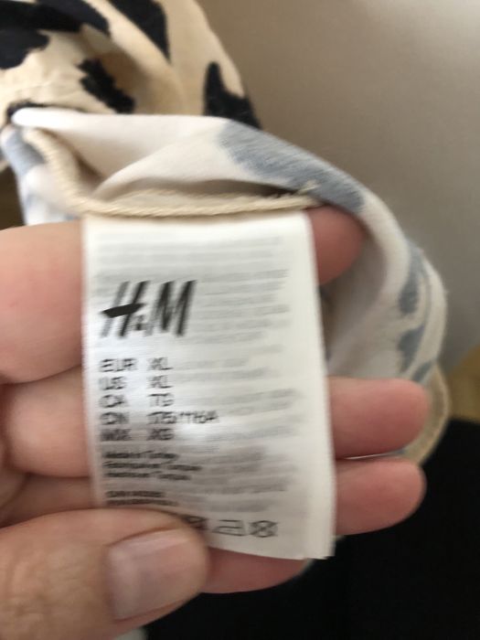 Sukienka H&M w panterkę 42-44