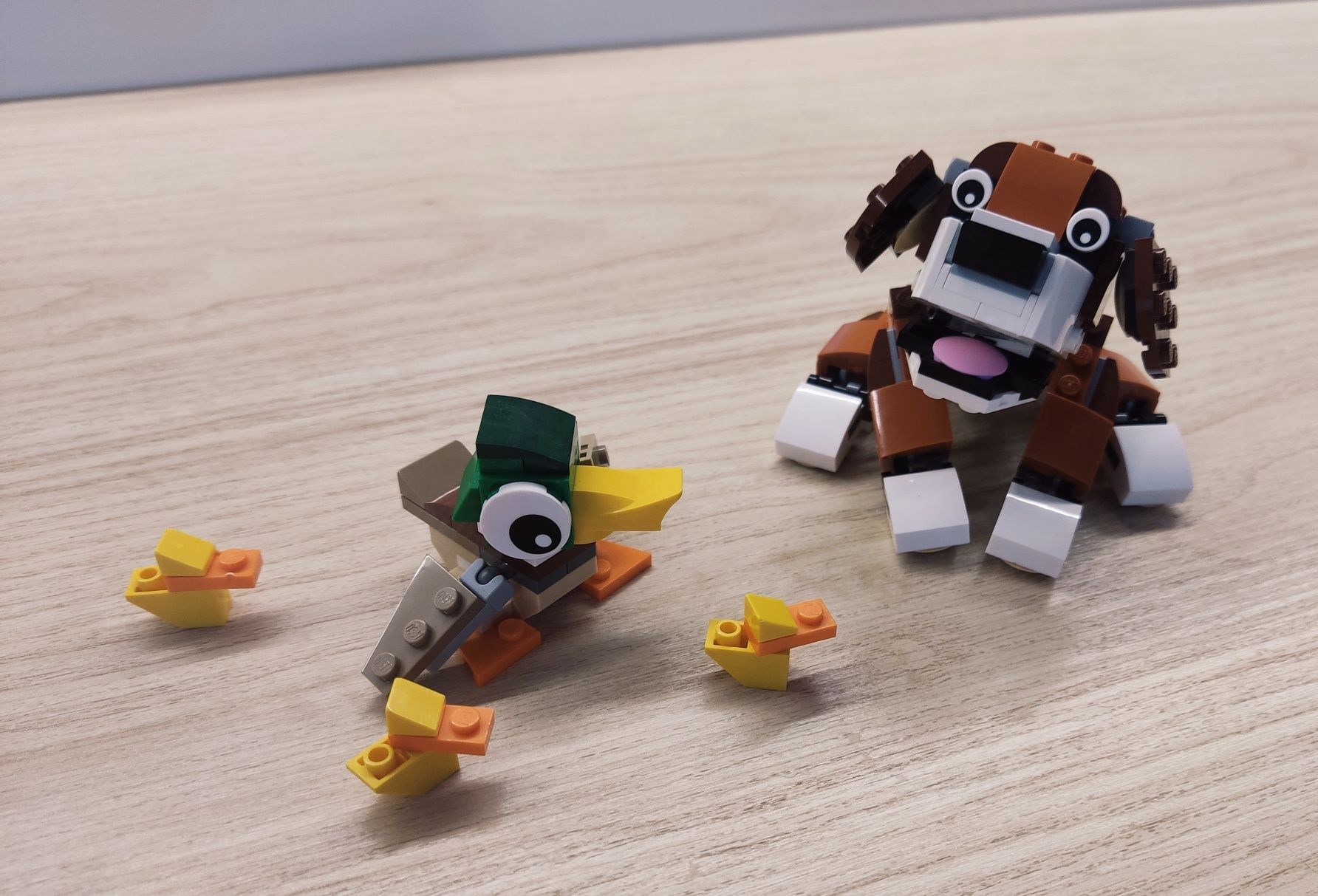 Klocki LEGO Creator 3w1 - Zwierzęta z parku 31044 pies sowa wiewiórka