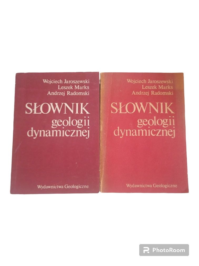 Słownik geologii dynamicznej Jaroszewski Marks Radomski