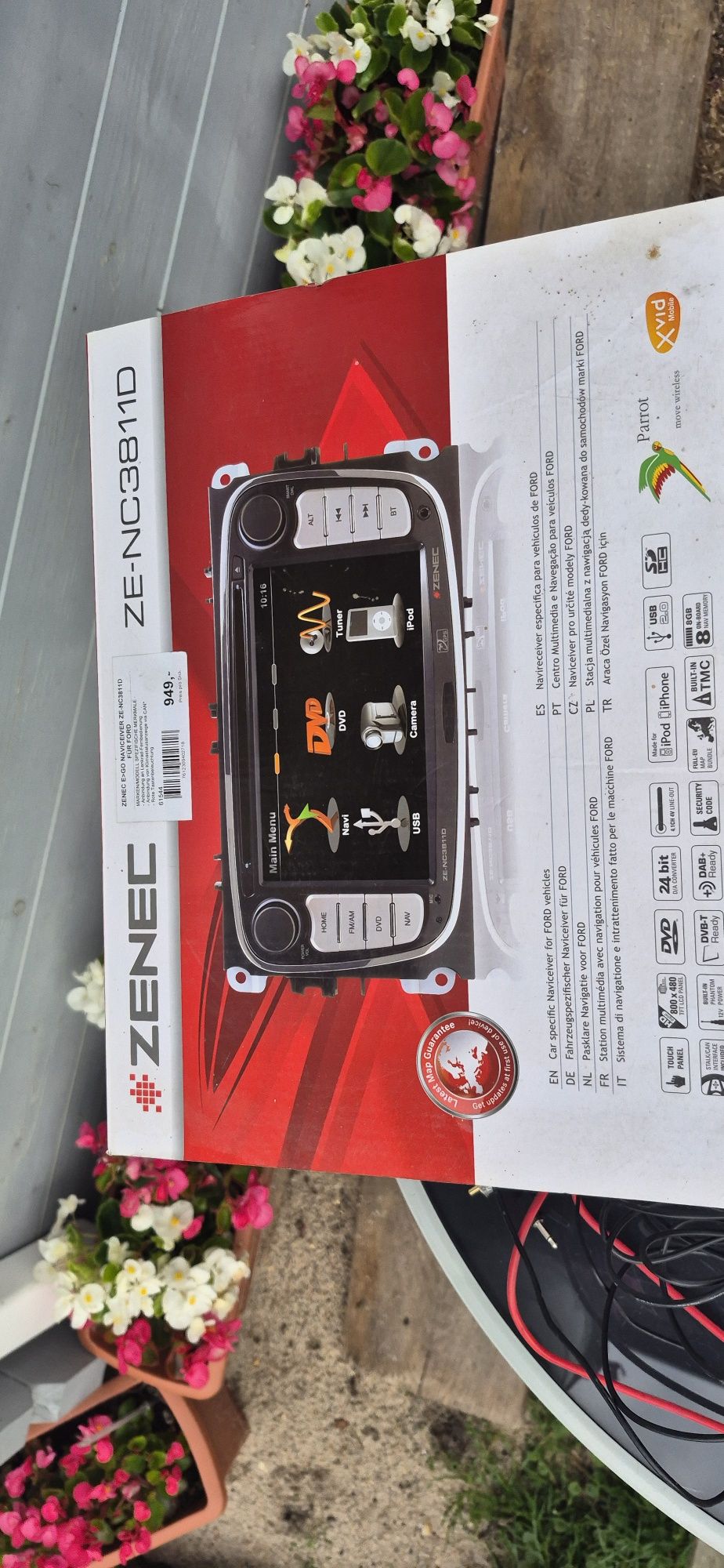 Radio ford ZENEC