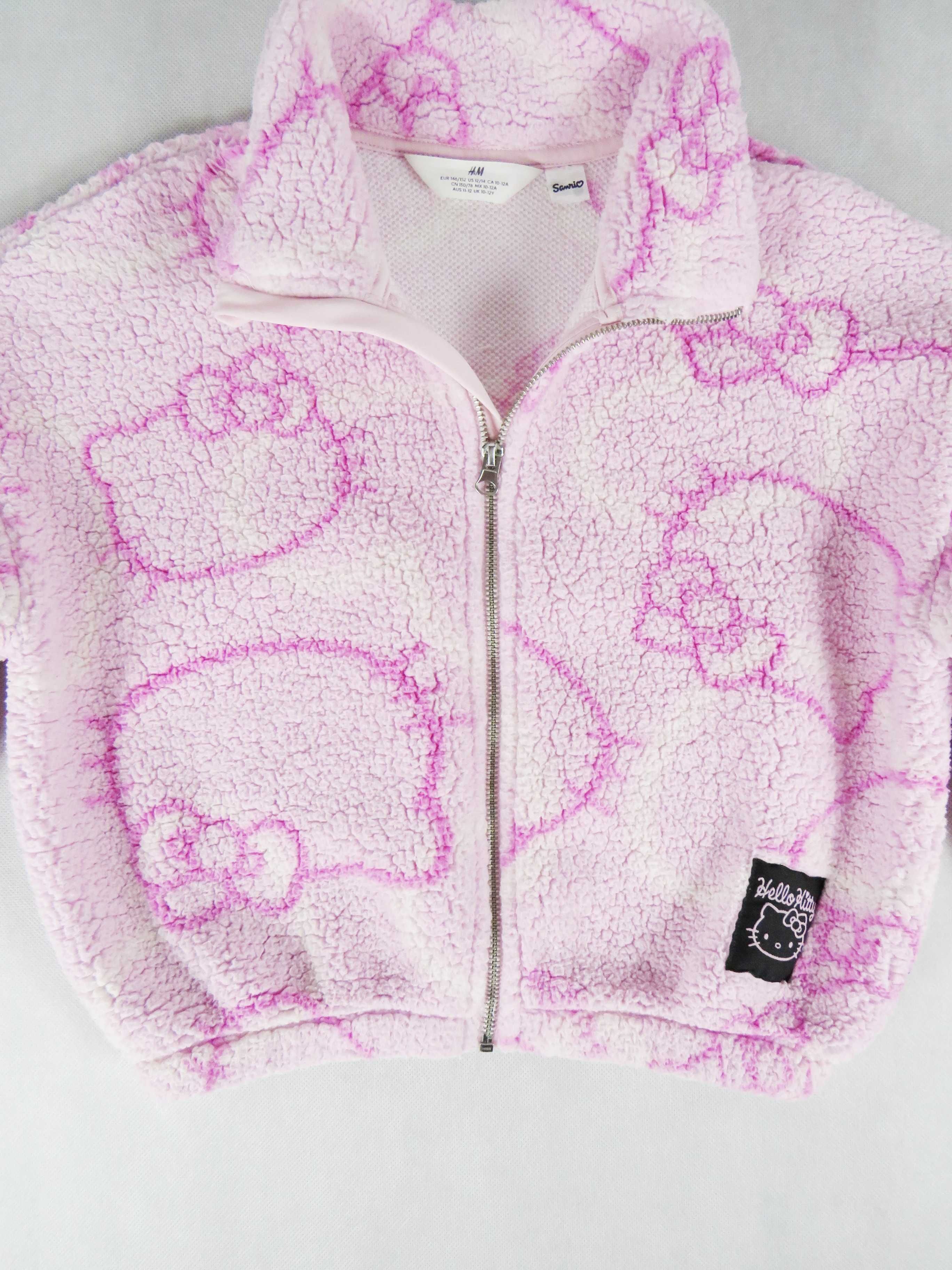 Hello Kitty 146-152 cm bluza Hello Kitty H&M barankowa kurteczka