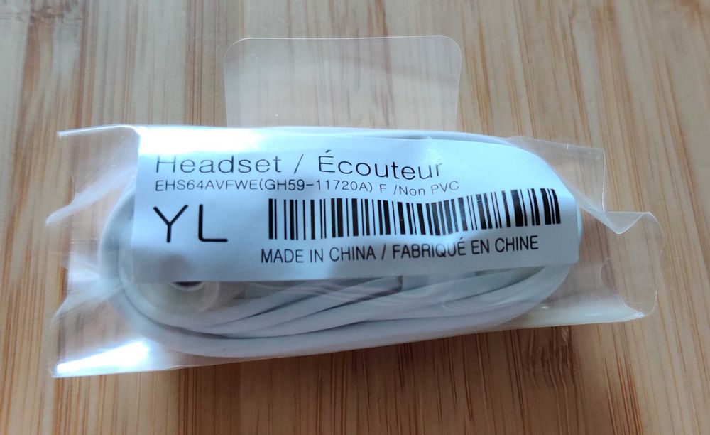 Oryginalny zestaw słuchawkowy Samsung EHS64AVFWE Jack 3.5mm White