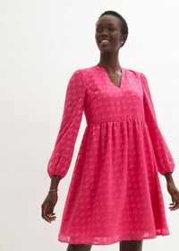 B.P.C różowa sukienka przed kolana PREMIUM ^42