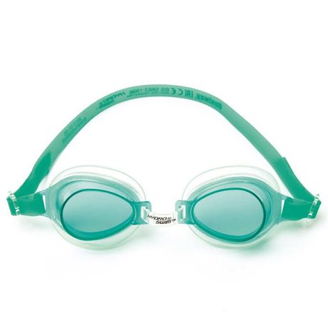 Bestway zielone okulary gogle do pływania 3+ 21002