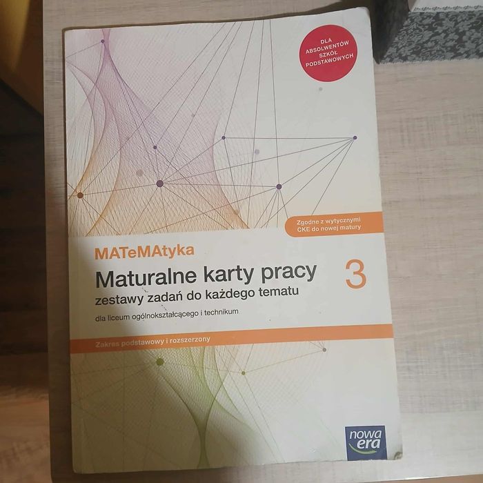 Maturalnej karty pracy z matematyki klasa 3 poziom podstawowy i rozsze