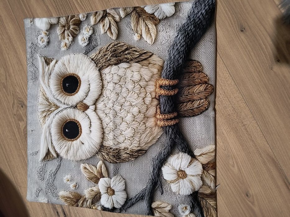 Poszewka na poduszkę w sowy

2 szt w komplecie