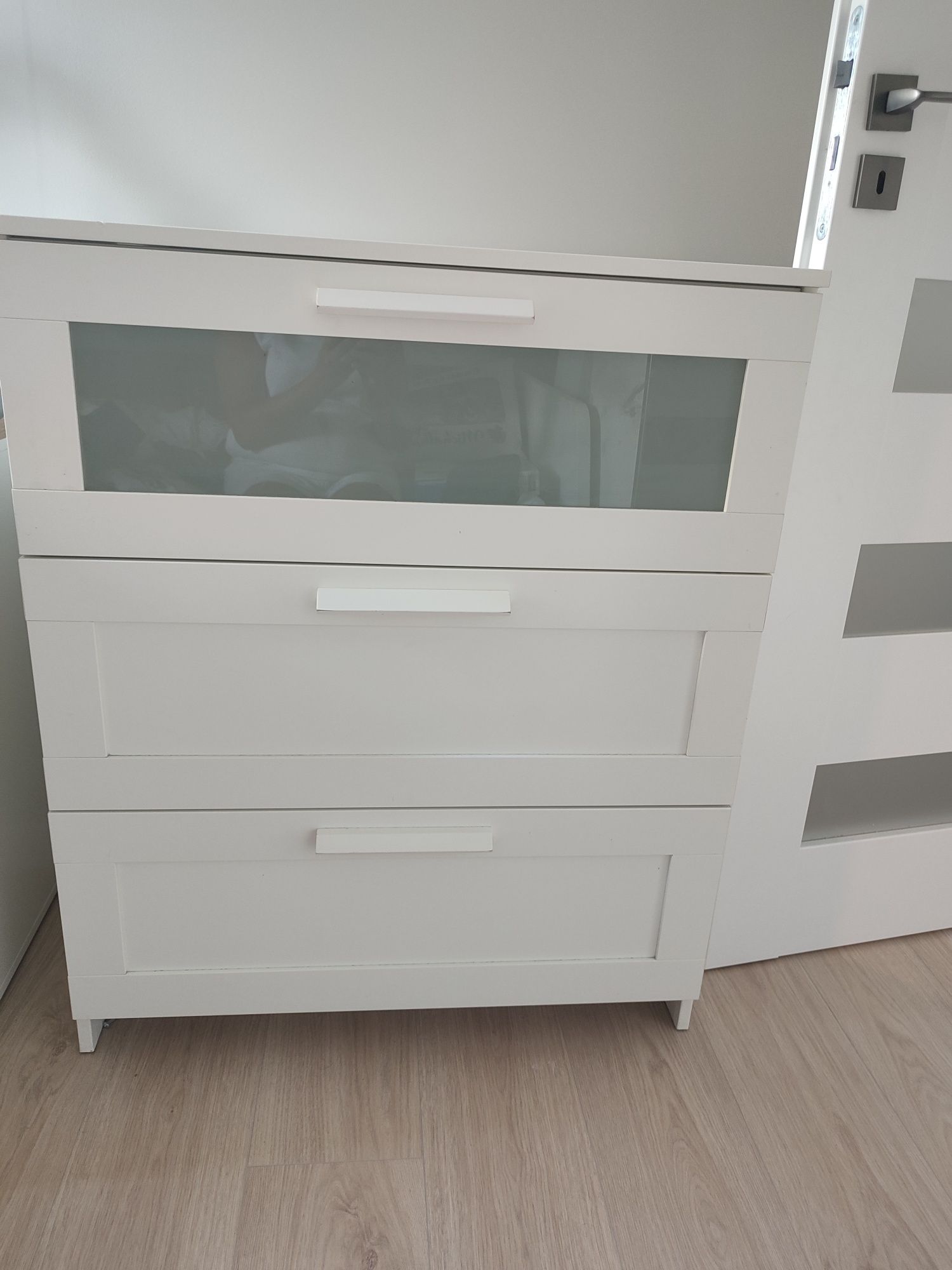 Komoda biała Brimnes Ikea