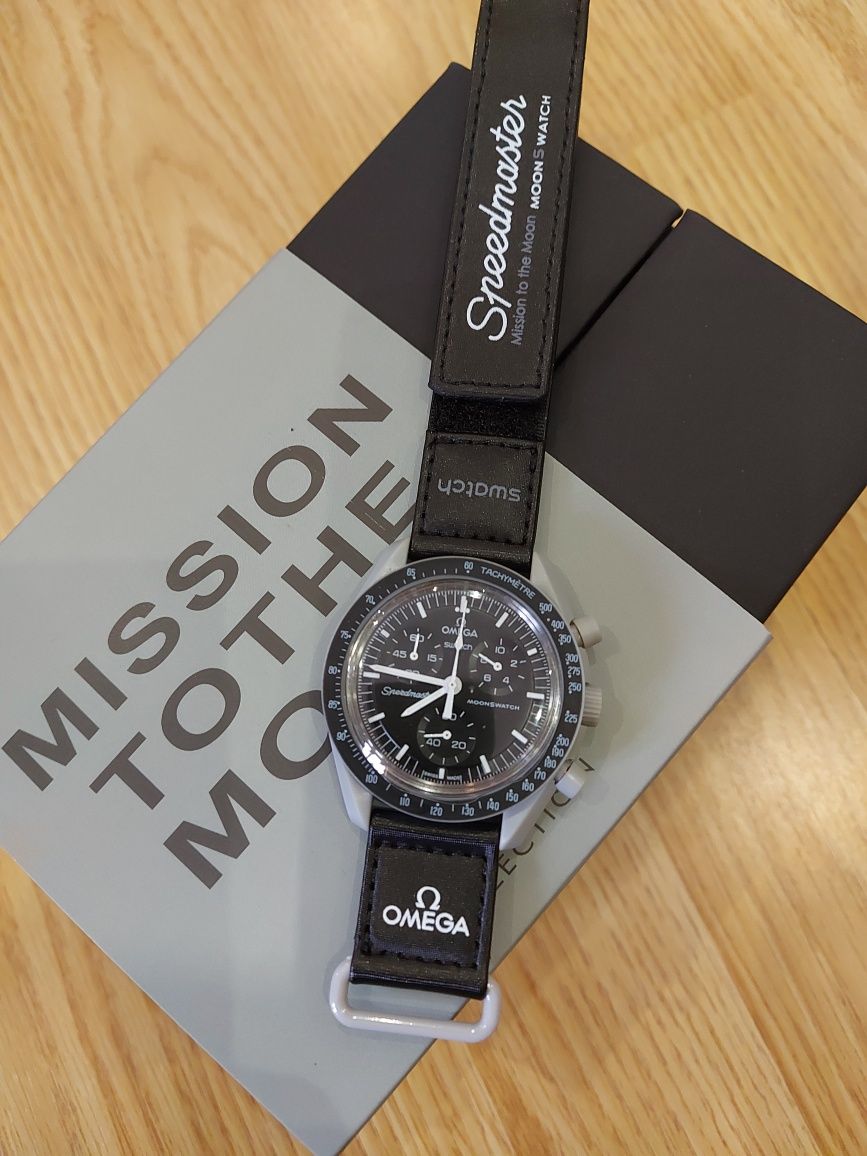 Swatch omega moon