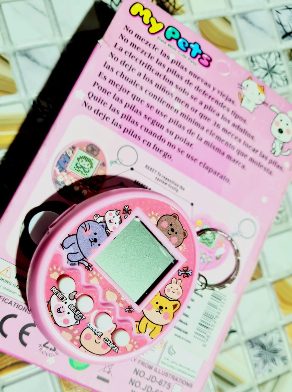 Super gra dla dzieci Tamagotchi Tamagoczi różowe nowe