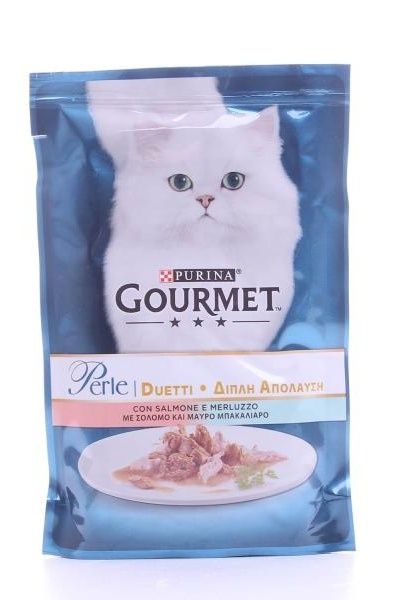 Влажный корм для котов Gourmet Perle Duetti (паучи) 85г