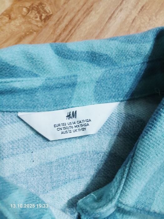 Kurtka koszulowa rozmiar 152 h&m