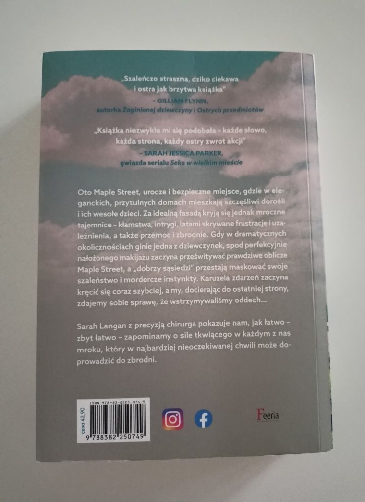 Książka "Dobrzy sąsiedzi" Sarah Langan