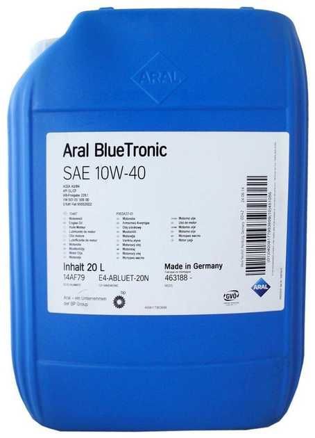 Моторна олива Aral BlueTronic SAE 10W-40 20 л