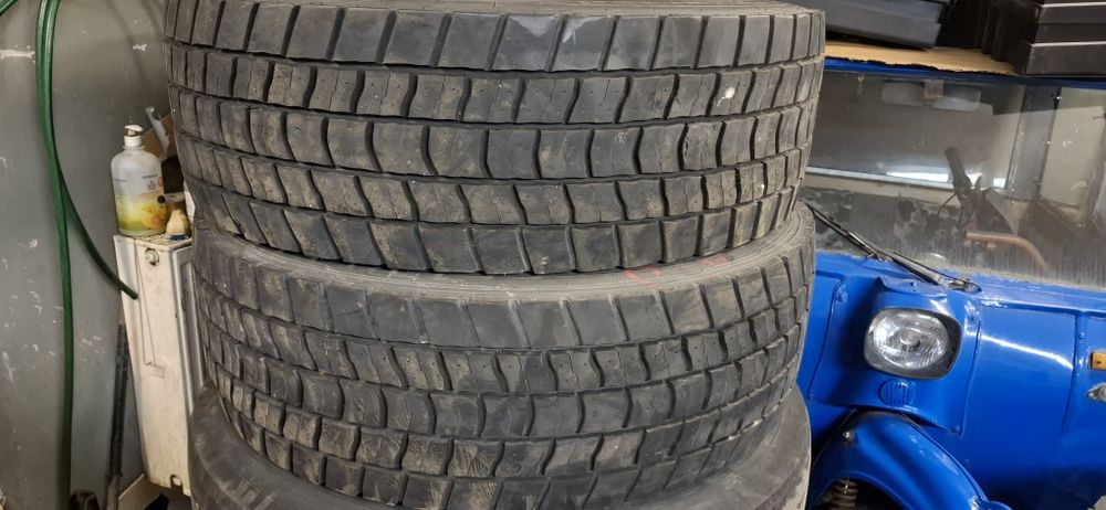 Opony michelin x line Energy remis dot 0121 r 22.5 ciężarowe tir