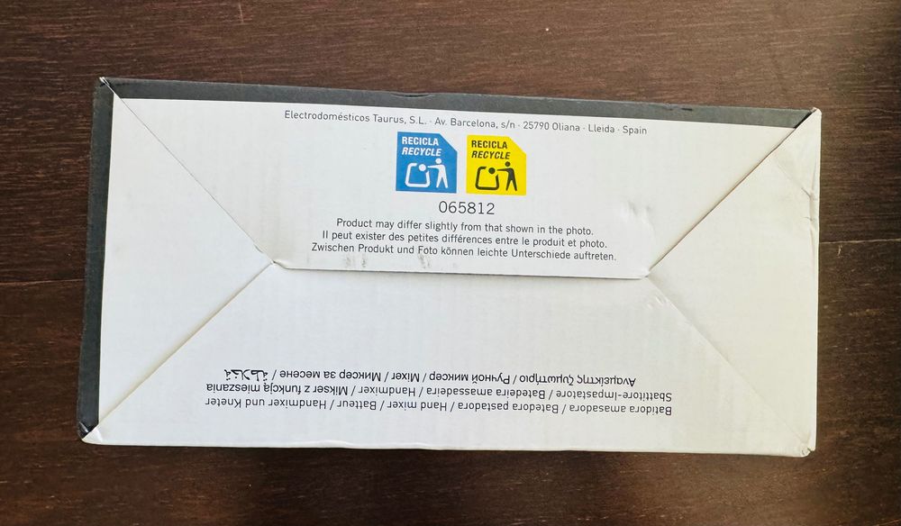 Batedeira Taurus Prima 300w