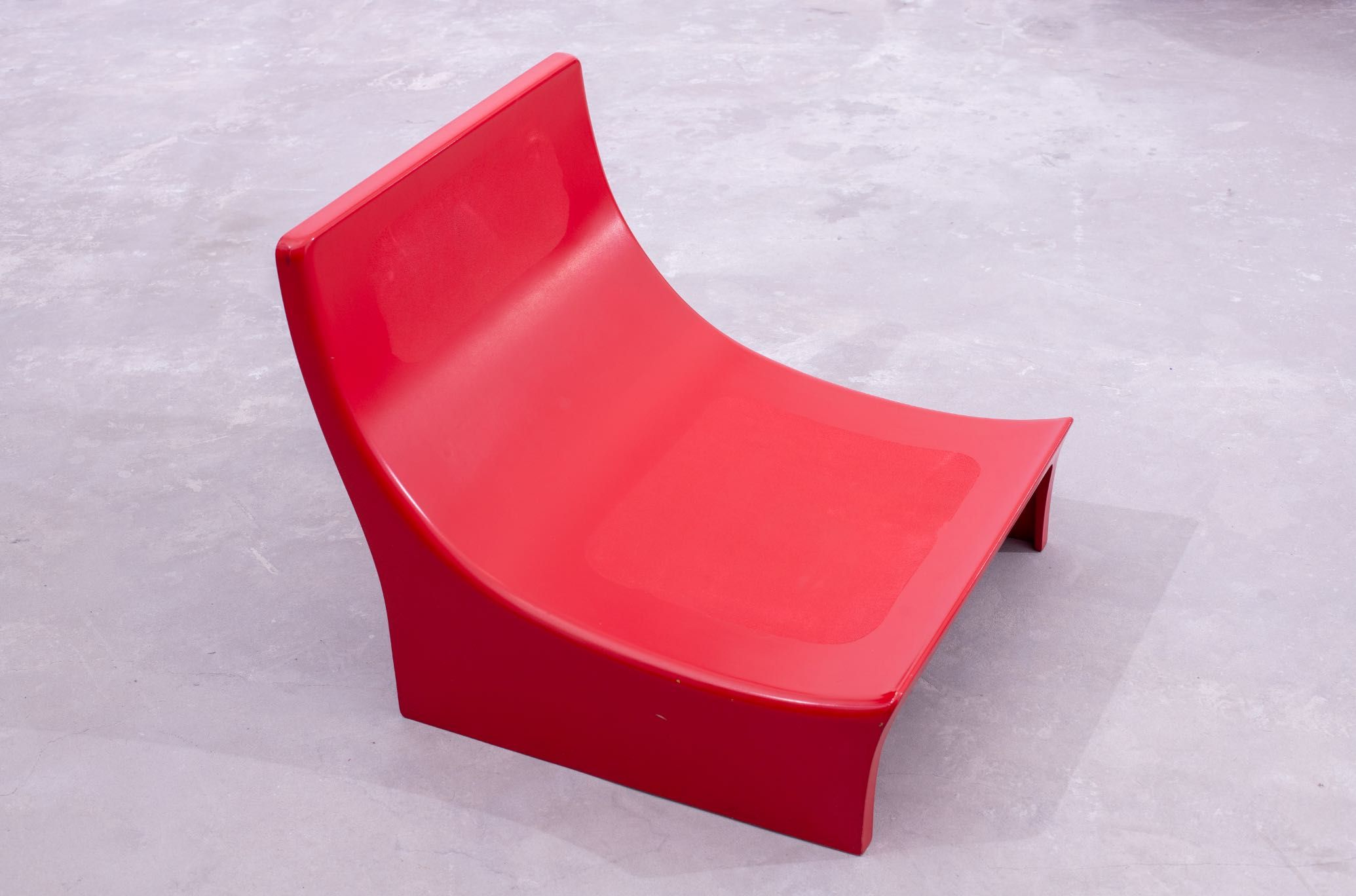 Набір крісел + стіл зі скловолокна. Ernst Moeckl. Mid-century modern