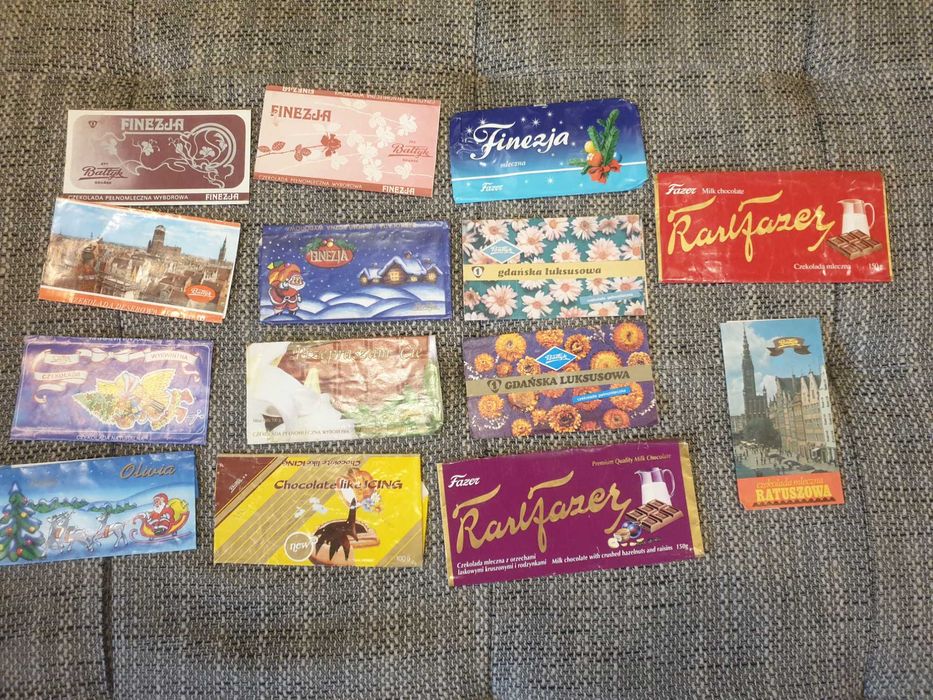 Kolekcja czekolad Fazer