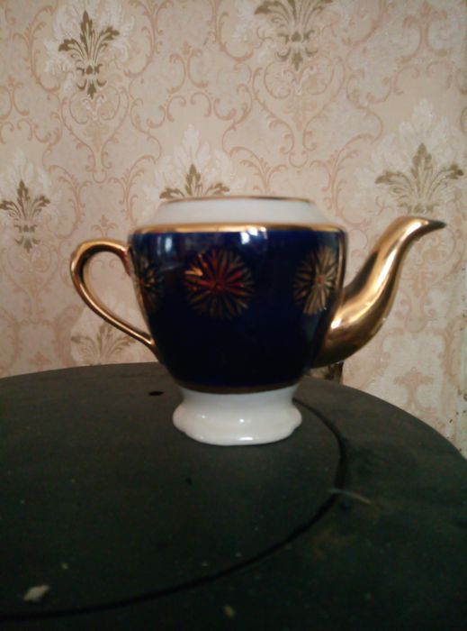 Чайник заварник маленький, Довбыш, кобальт