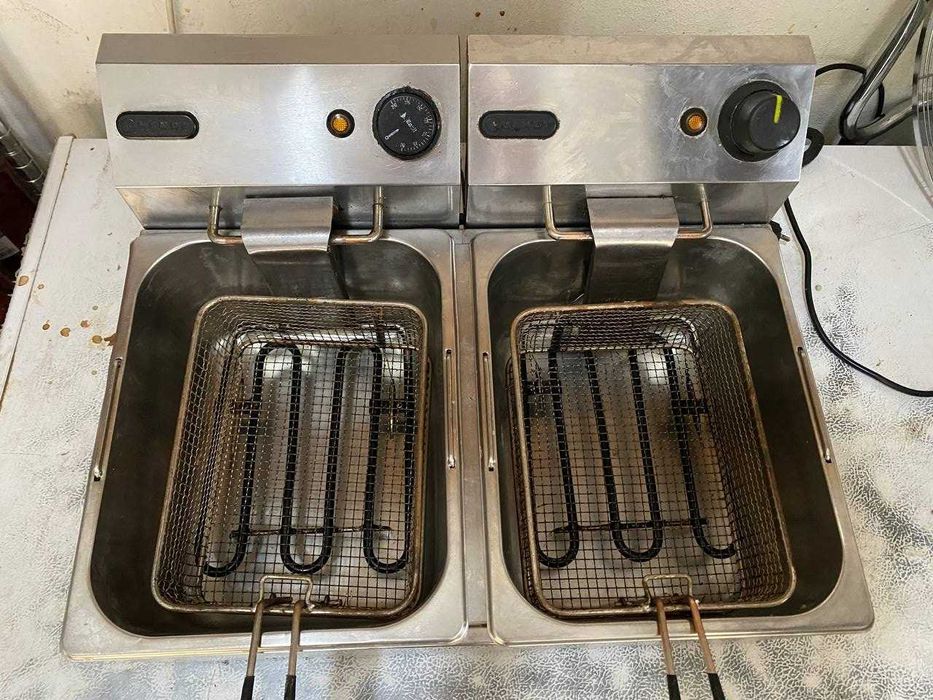 Фритюрниця подвійна