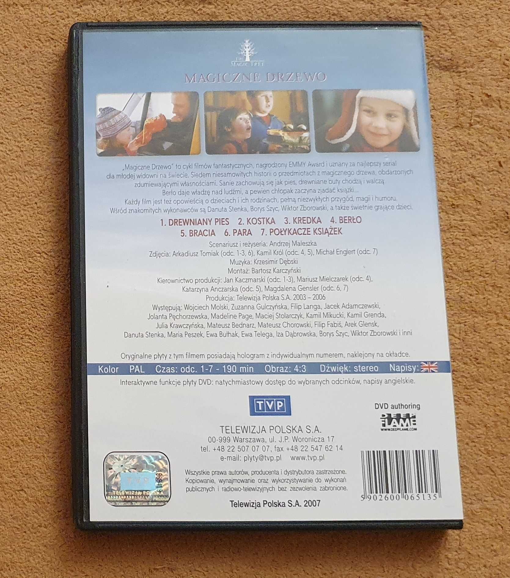 Film DVD: "Magiczne drzewo" płyta DVD