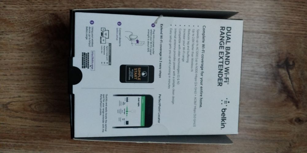 Belkin ac1200. Rozszerz wifi