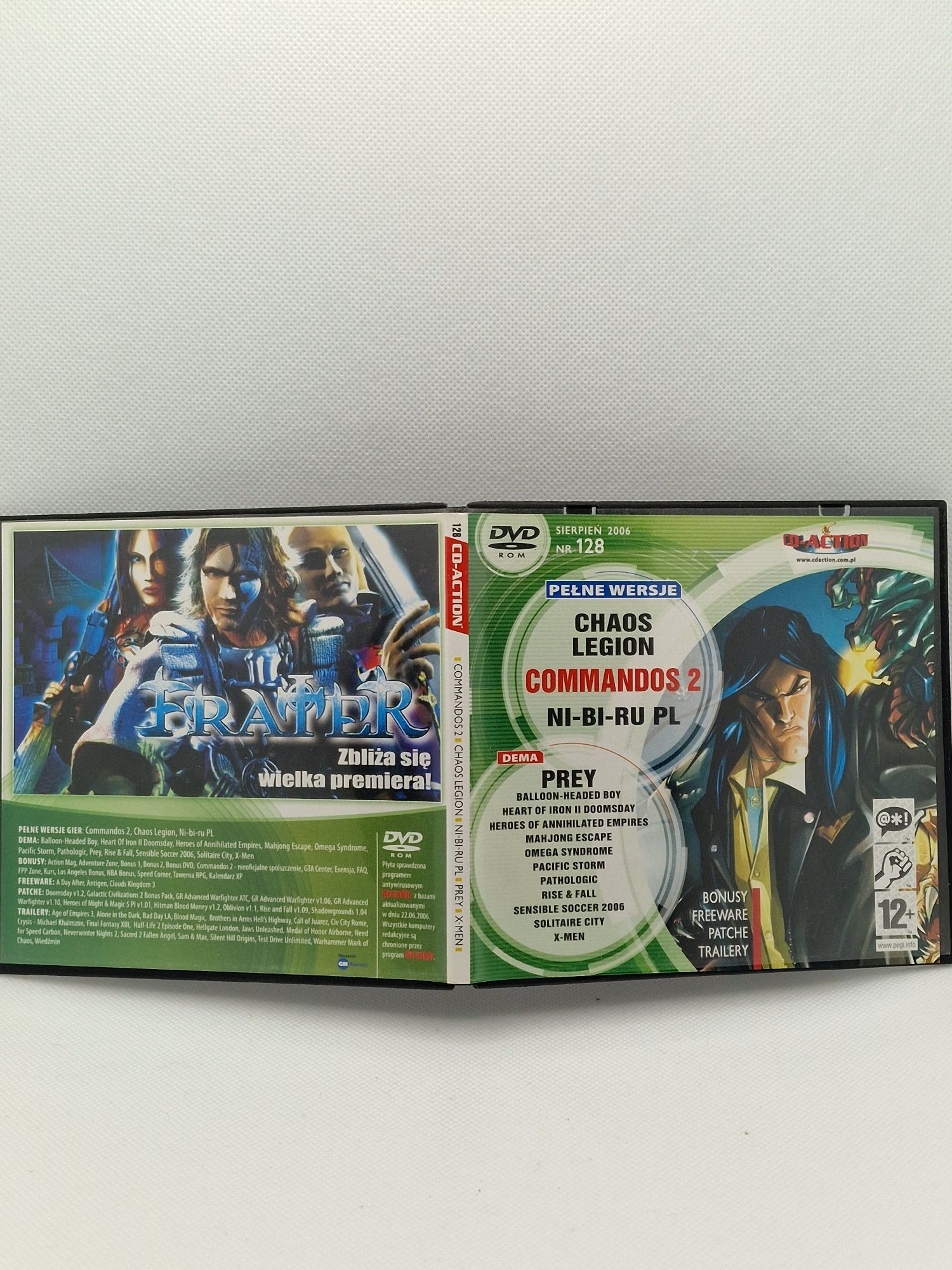 Commander 2: men of courage, chaos legion, ni-bi-ru / 3 gry Cd-Action