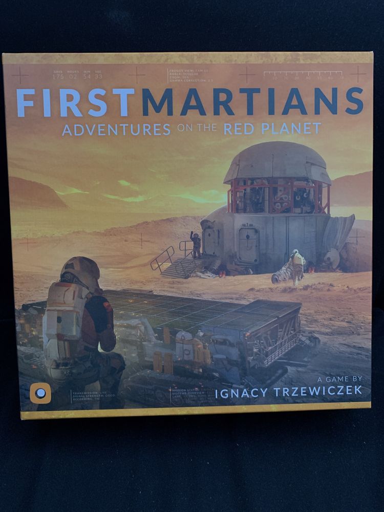 Pierwsi marsjanie first martians gra plansozwa