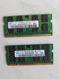 ОЗУ Sodimm DDR2 2gb PC2-6400 Samsung