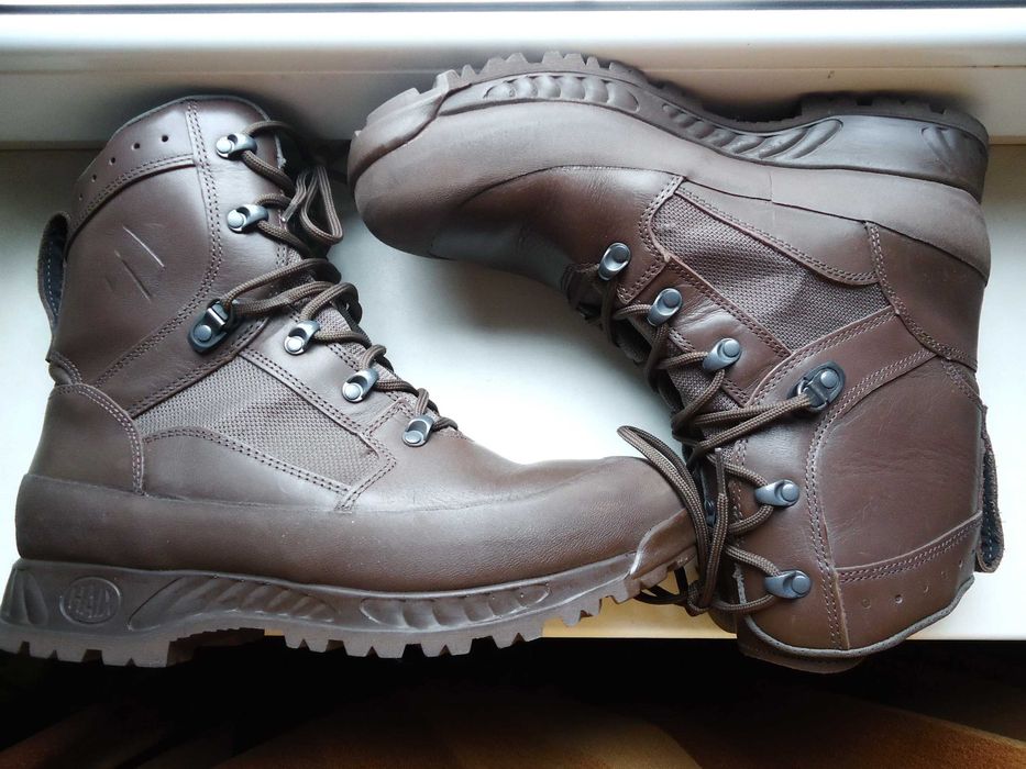 Берцы сапоги Haix Boots Combat Brown Gore-Tex оригинал (46)