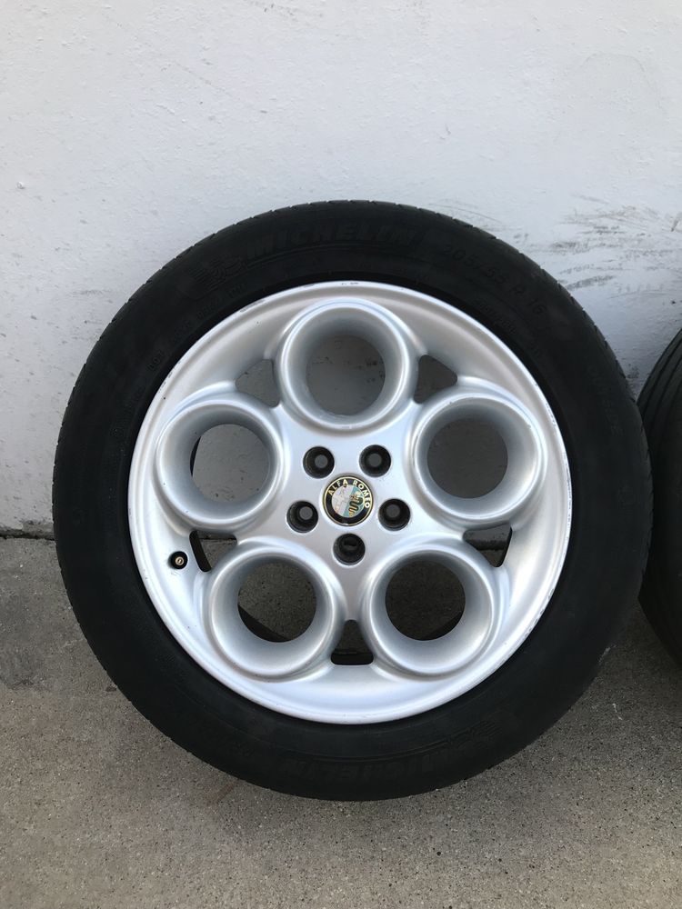 Jantes Alfa Romeo 16 5x98 com pneus