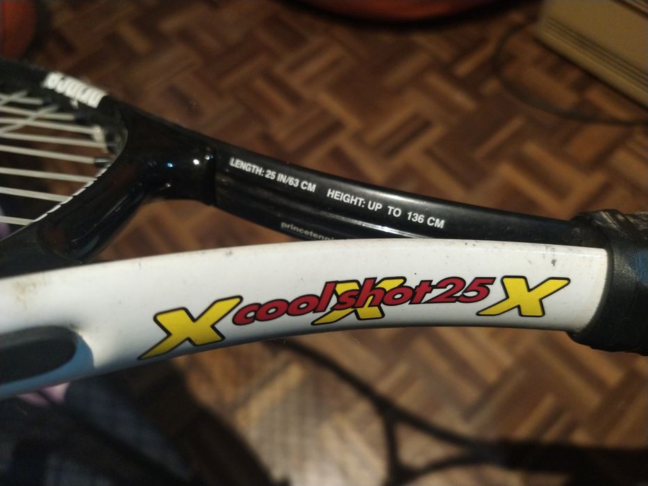 Raquete ténis "Prince" / raquete squash "Head"