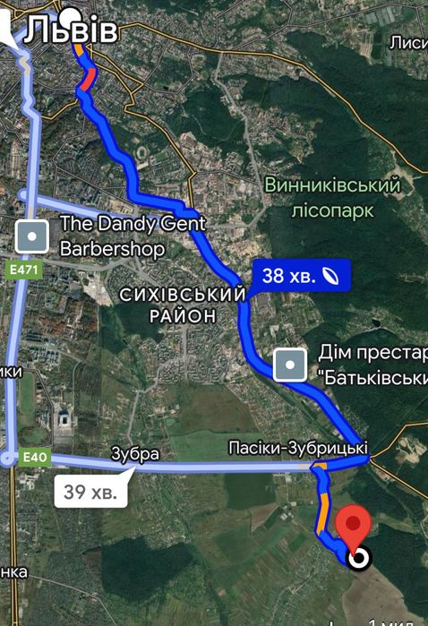 Продаж земельної ділянки Кротошино, 23 с, біля Львова, під будівництво