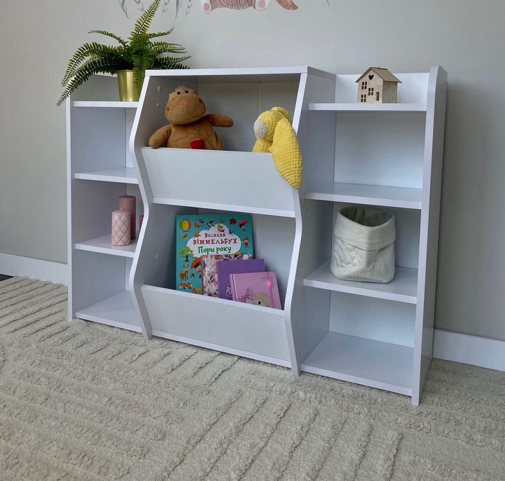 Шкаф для игрушек полка стеллаж этажерка шафа стелаж полиця етажерка
