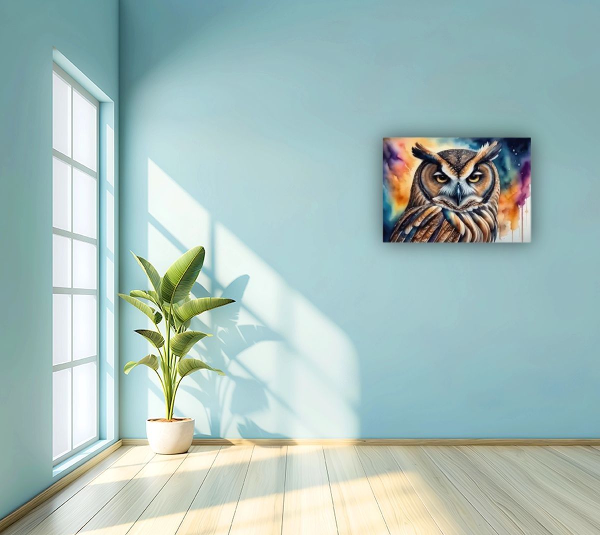 Malowanie po Numerach Farba z Płótnem i Akrylowe Pigmenty 50cm x  40cm