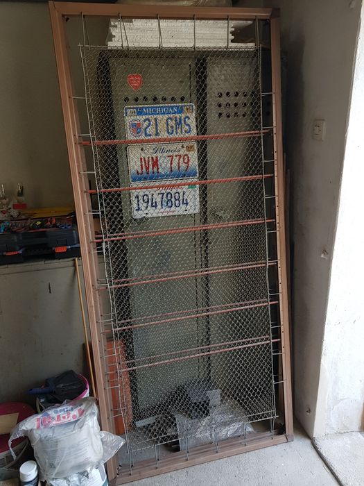 Stelaż/wkład metalowy do łóżka z siatką 90x200