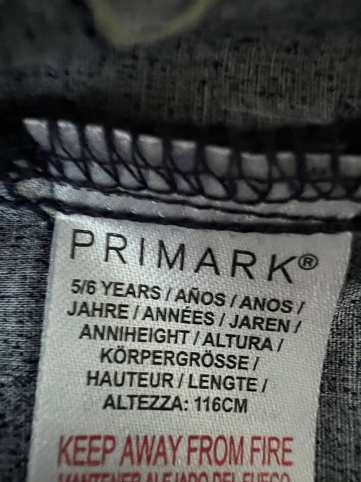 Primark bawełniana koszula w samochody autka r. 5-6 lat 116 cm