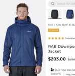 Спортивна Куртка Rab Downpour Jacket QWF-61