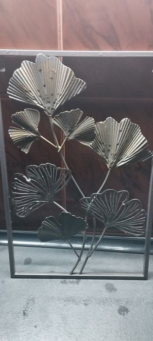 Obraz z metalu ( miłorząb)