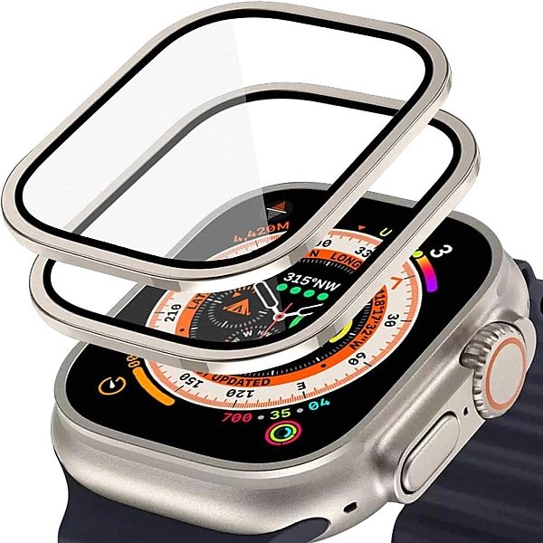 Szkło Hartowane Hofi Glass Ring 2-Pack Apple Watch Ultra 1 / 2 (49 Mm)