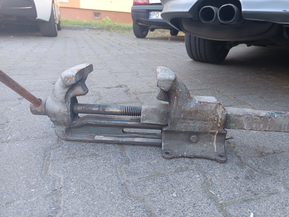 Imadło HEUER FREUND – solidne, 15 kg, szczęki 120 mm