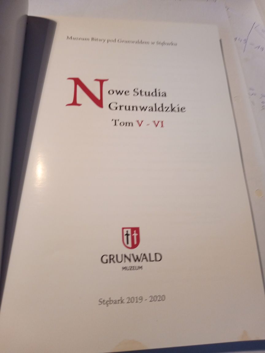 Nowe studia Grunwaldzkie tomV-Vl.