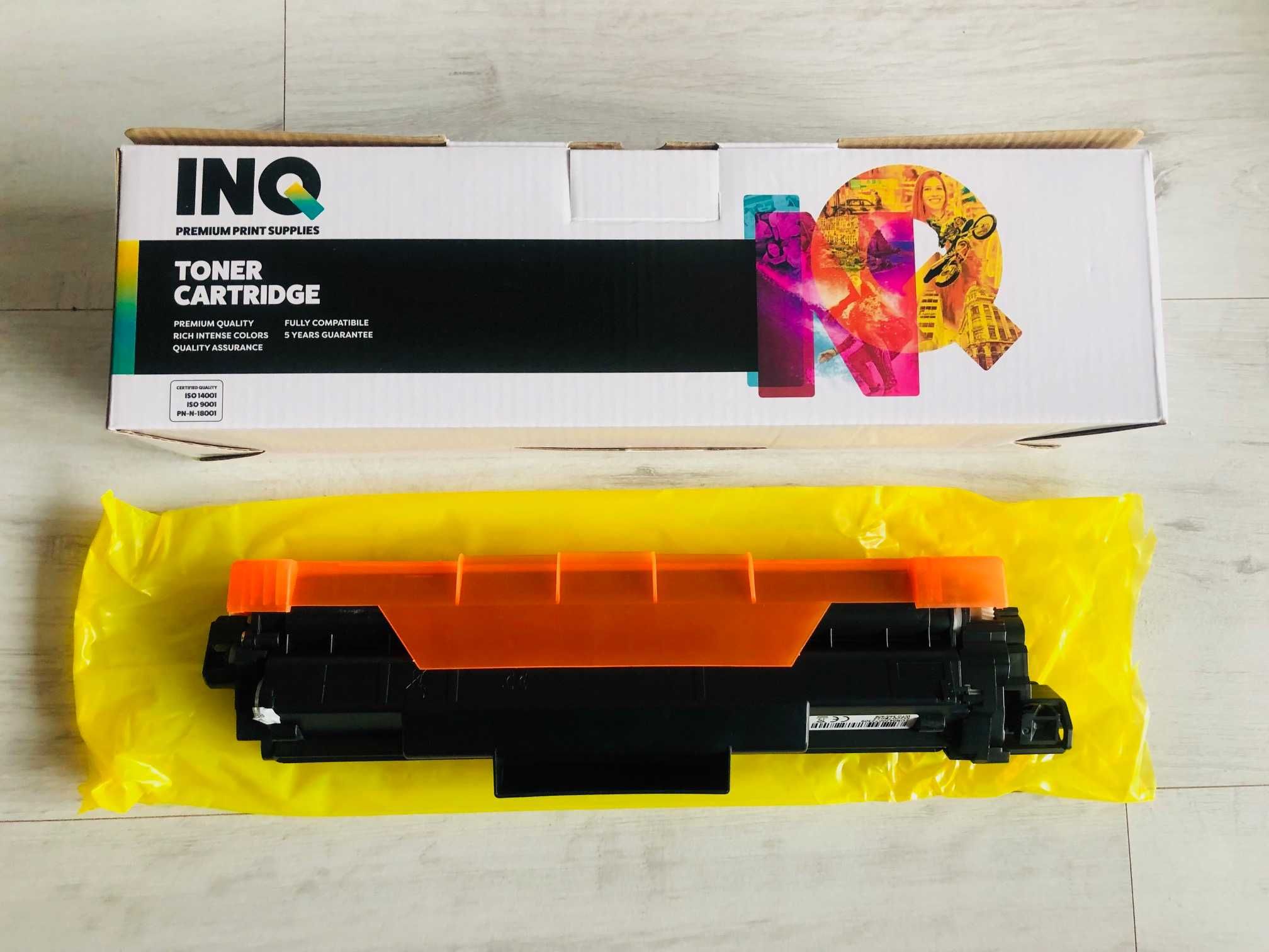 Pusty toner cartridge do drukarki Brother zużyty
