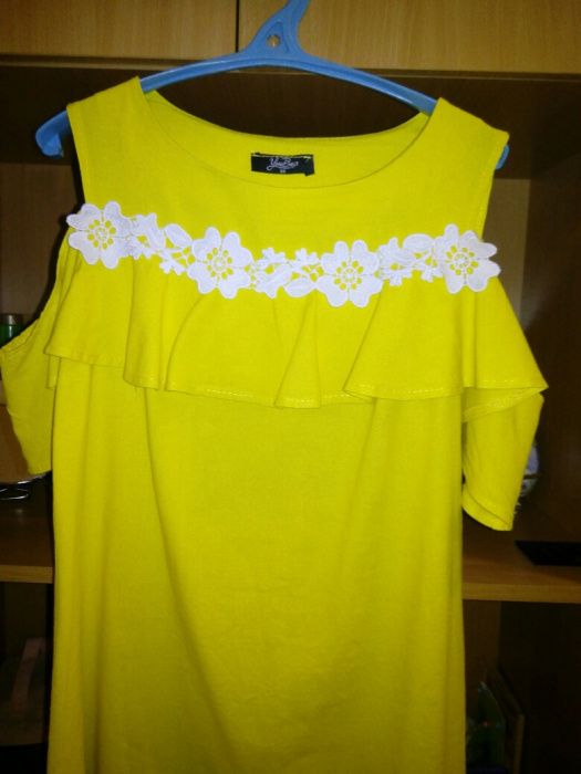 Платье льняное женское