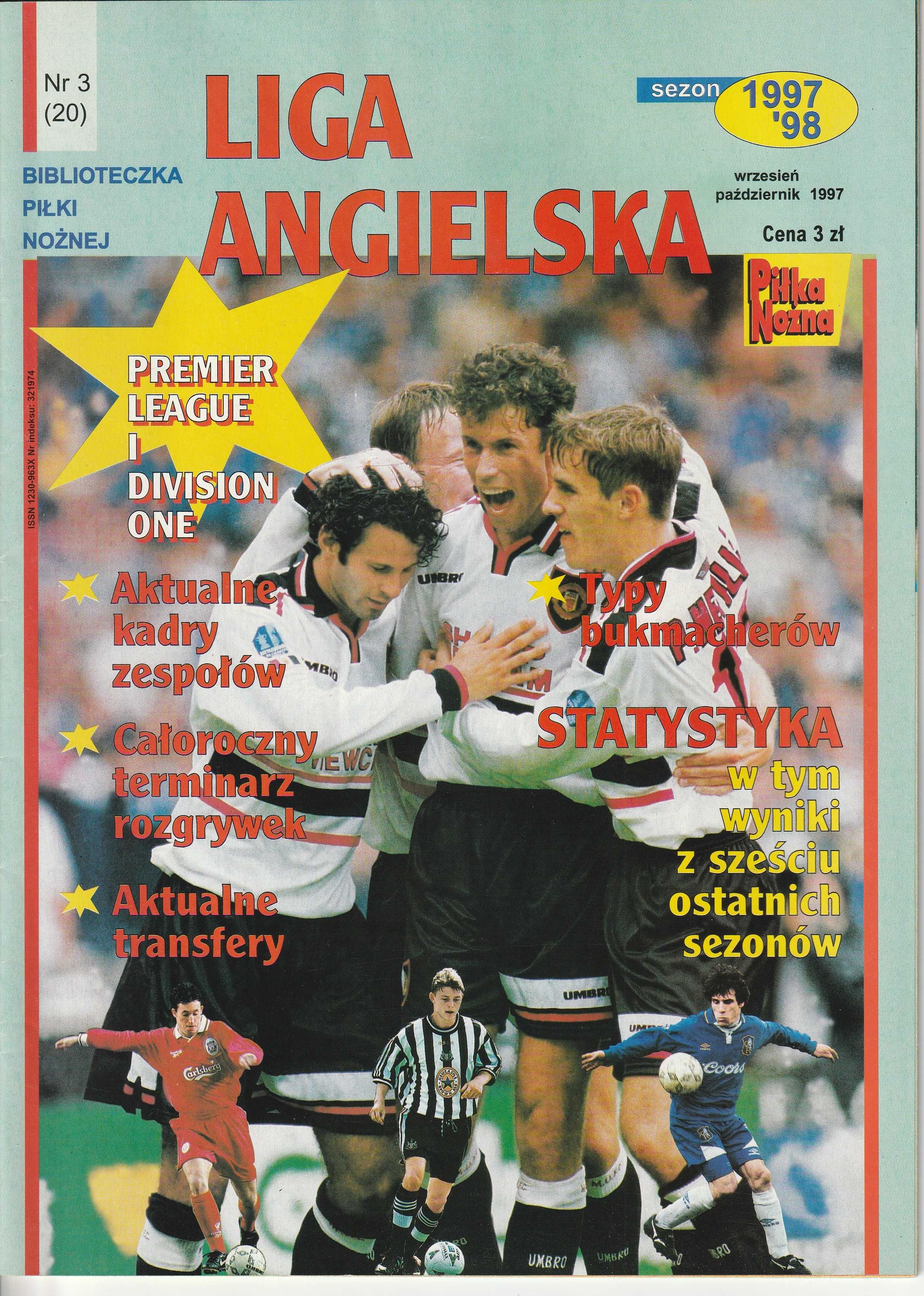 PIŁKA NOŻNA - Liga Angielska - 1997