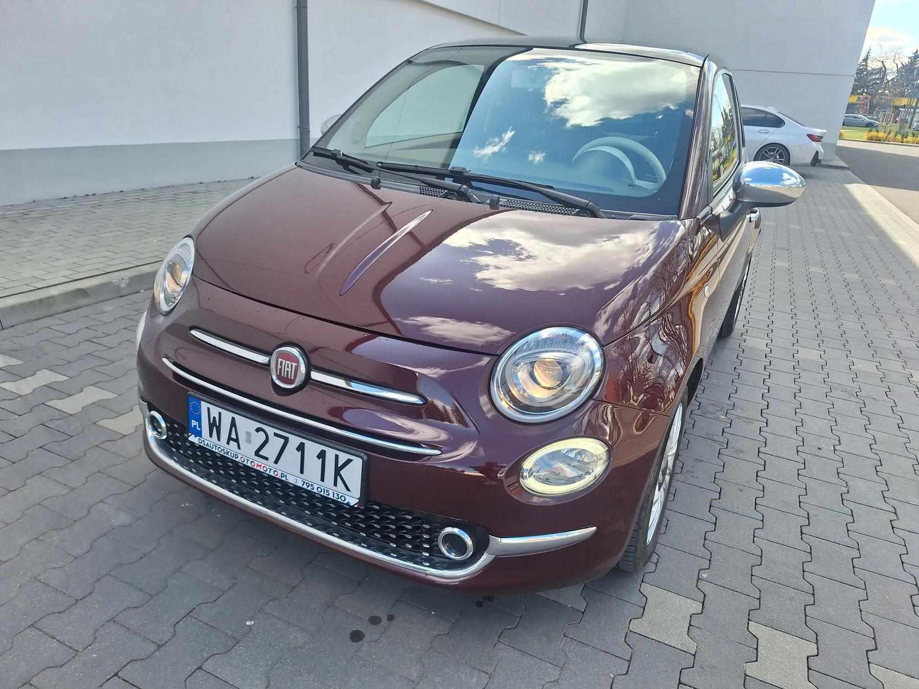 Fiat 500 Fiat 500 Dolcevita 1.0 Hybrid Przebieg 49 tys City Klimatyzacja Okaz