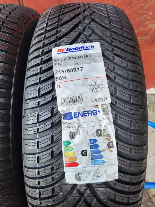 215/60/17 R17 BF-GOODRICH g-Force Winter 2 SUV 2шт ціна за 1шт шини