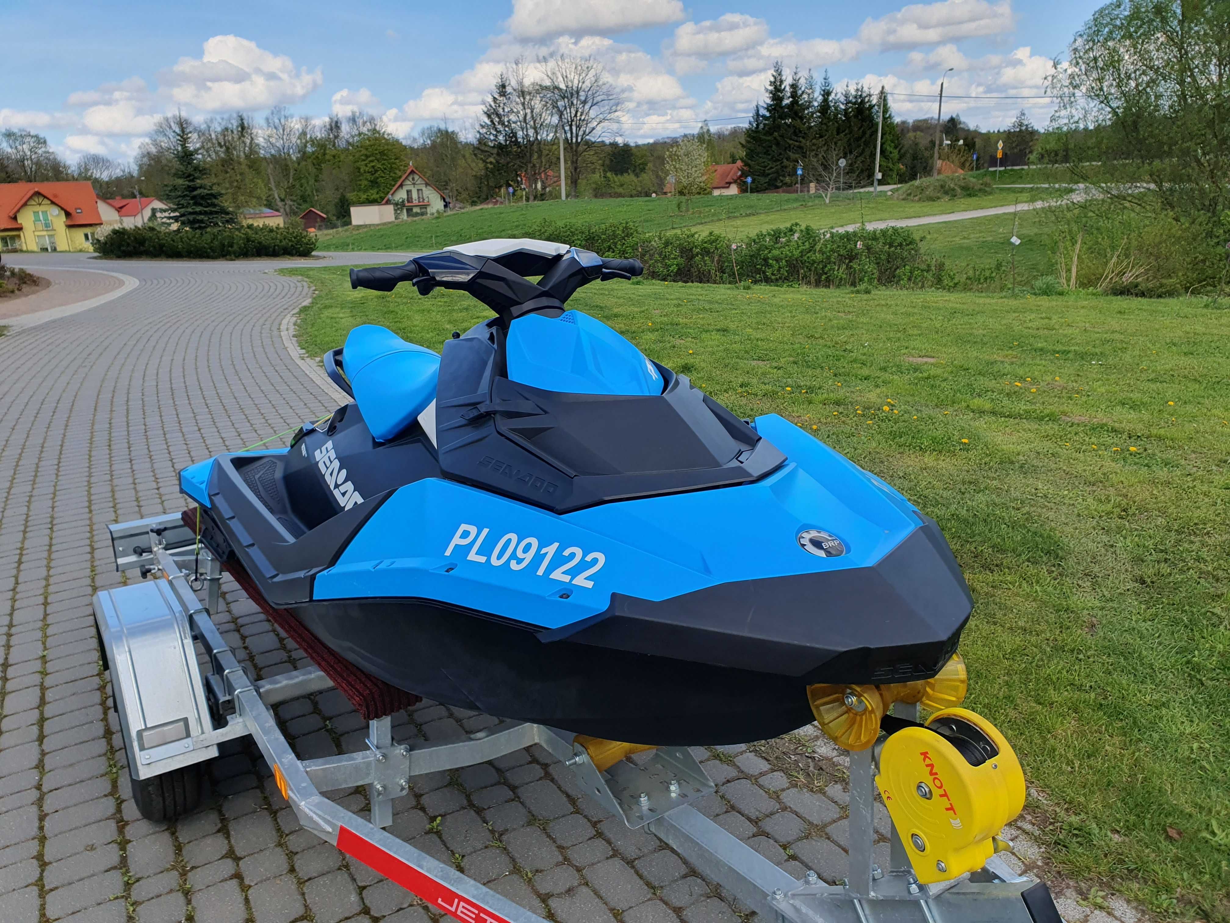 Sea doo spark 2up, 90KM ,IBR , 23mth, faktura VAT 23%, przyczepka TEMA