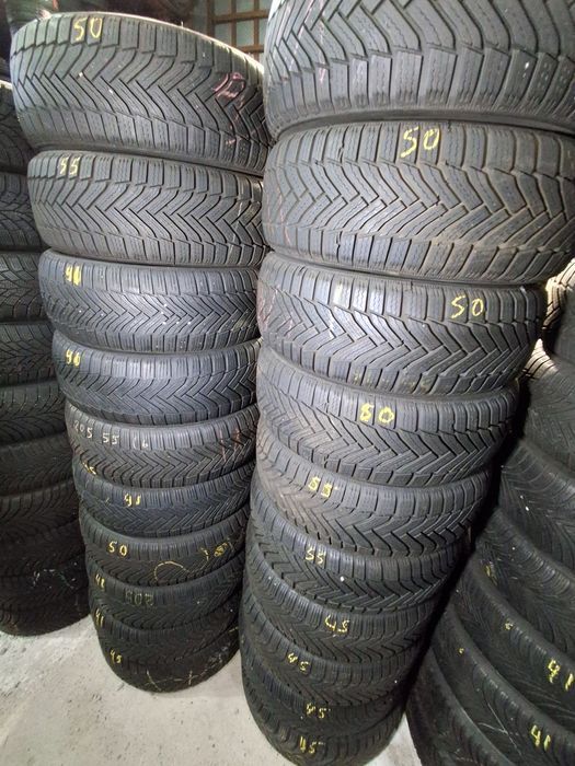 Шини б/у зимові 205/55 R16 Michelin Alpin 6